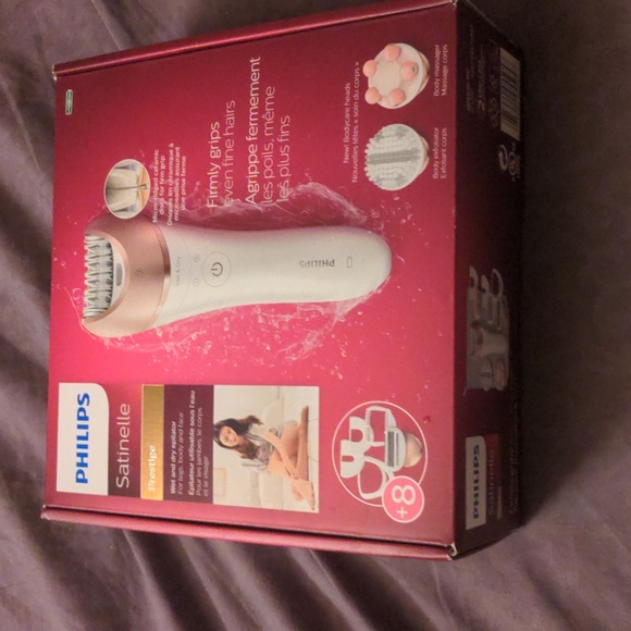 Philips Other - NIB Philips Satinelle Prestige +8 Wet & Dry Epilator Legs, Body & Face Sealed